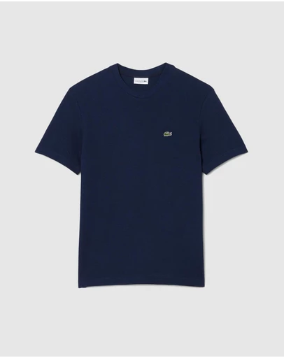 Lacoste - Heavy Cotton And Linen Piqué T-Shirt
