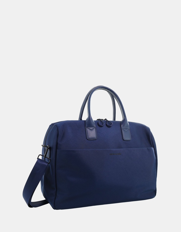 Pierre Cardin - Pierre Cardin Luxe Nylon Carry On Bag