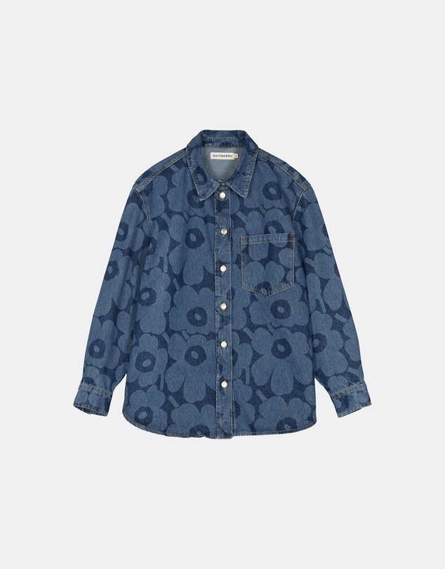 Marimekko - Maridenim Vaihe Unikko jean shirt