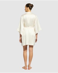 GINIA - Silk Wrap Gown
