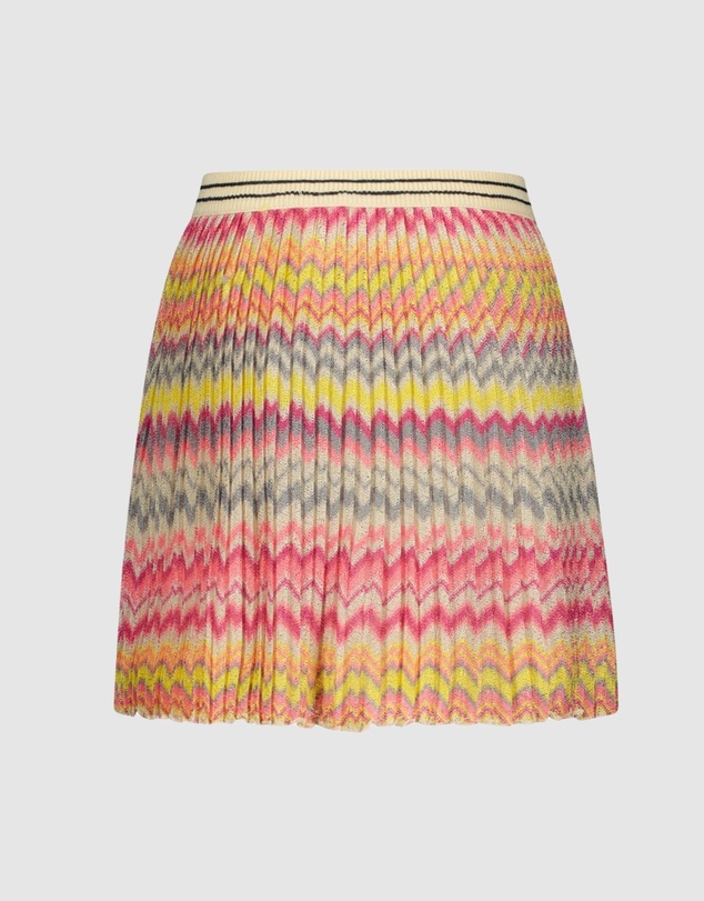 Like FLO - Fancy Pleated Zigzag Skirt - Kids-Teens
