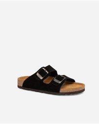 Ozwear Connection Uggs - Ugg Aussie Victoria Suede Leather Unisex Slipper