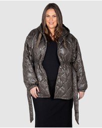 Love Your Wardrobe - Blake Belt Quilted Jacket