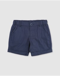 Designer Kidz - Finley Linen Shorts