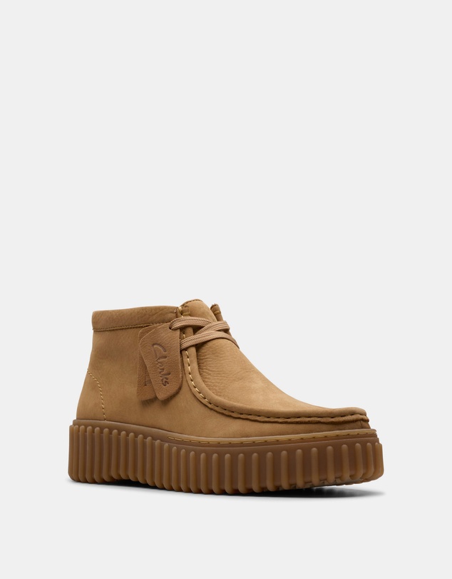 Clarks - Torhill Moss Light Tan Nubuck