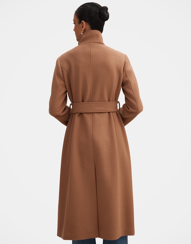 Forever New Petite - Phoebe Petite Funnel Neck Coat