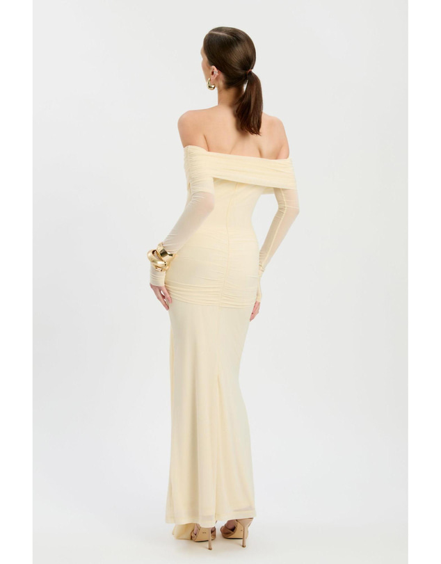 Bardot - Selina Tie Front Mesh Dress