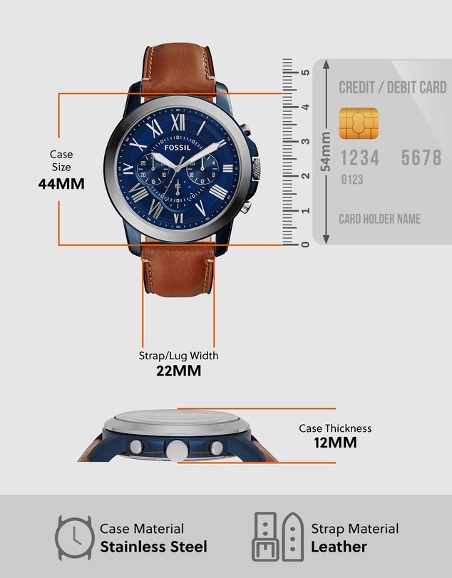 Fossil - Grant Men's Analogue Watch