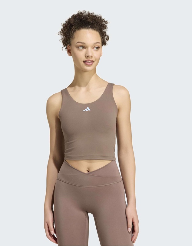 adidas Performance - 3 Stripes Studio All Me Light Support Tank Womens