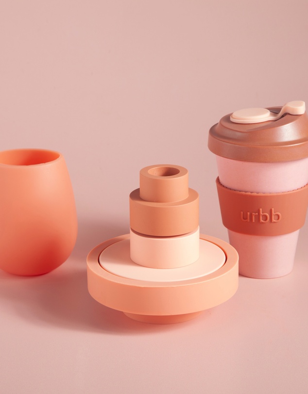porter green - urbb | biodegradable bamboo coffee cup