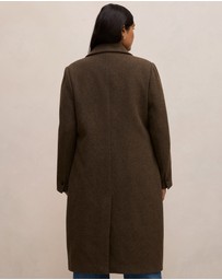Forever New Curve - Liana Curve Long Coatigan