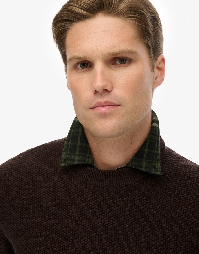 Superdry - Light Weight Cotton Texture Jumper