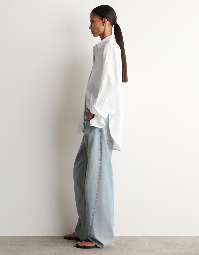 COS - Longline Linen Shirt