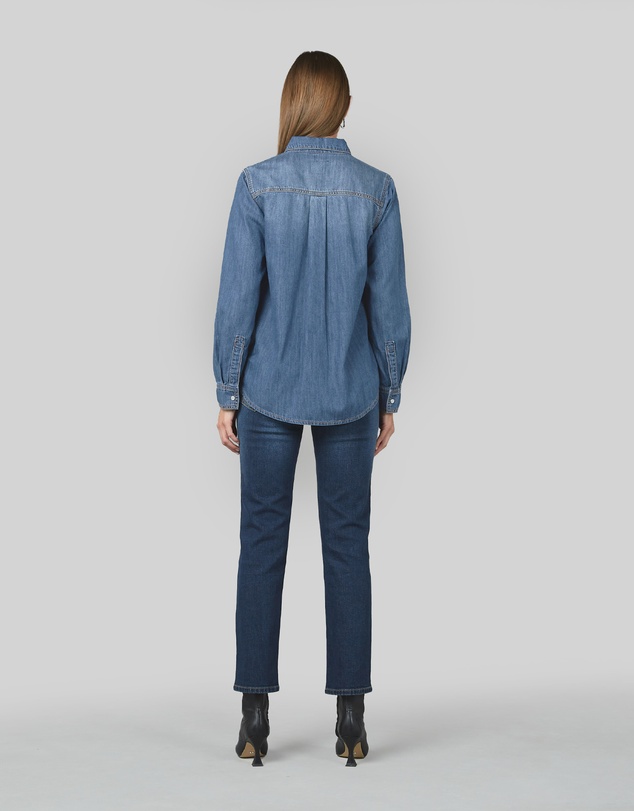 DRICOPER DENIM - Valiant Blue Denim Shirt