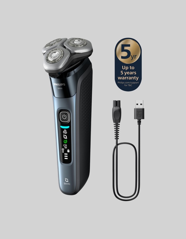 Philips - Philips Series i9000 Electric Shaver Taubenblau