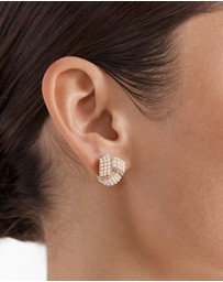 MIMCO - Tie The Knot Stud Earrings