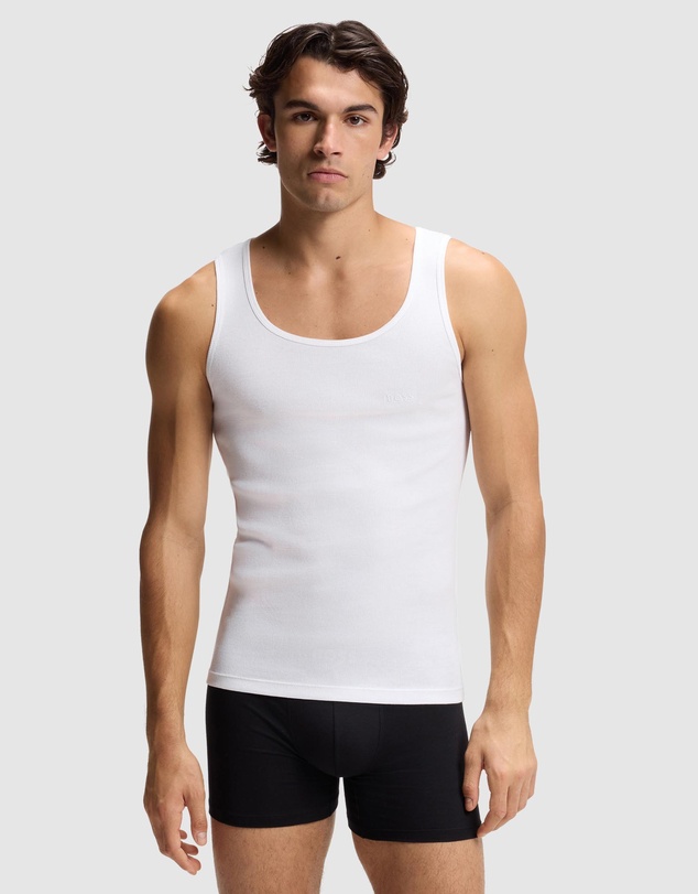 BOSS - 3-Pack Rib Classic Tank Tops