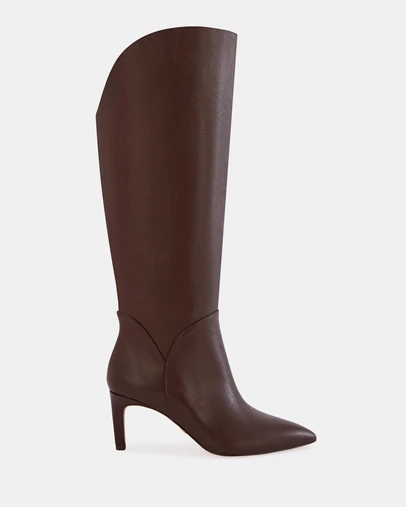 Wittner - Freda Long Boots Ebony Leather