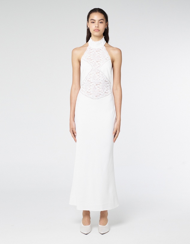 Third Form - Serenade Lace Halter Maxi