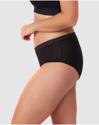 Love Luna - 3 Pack Women's Bamboo Period Hi-Waisted Brief