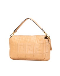 Pre-Loved by Azura Reborn - Pre-Loved fendi Embossed Leather Shoulder Bag with Adjustable Strap and Metal Hardware