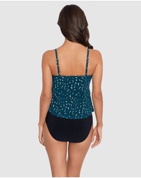 Magicsuit - Shadow Dot Rita Tiered Soft Cup Tankini Top
