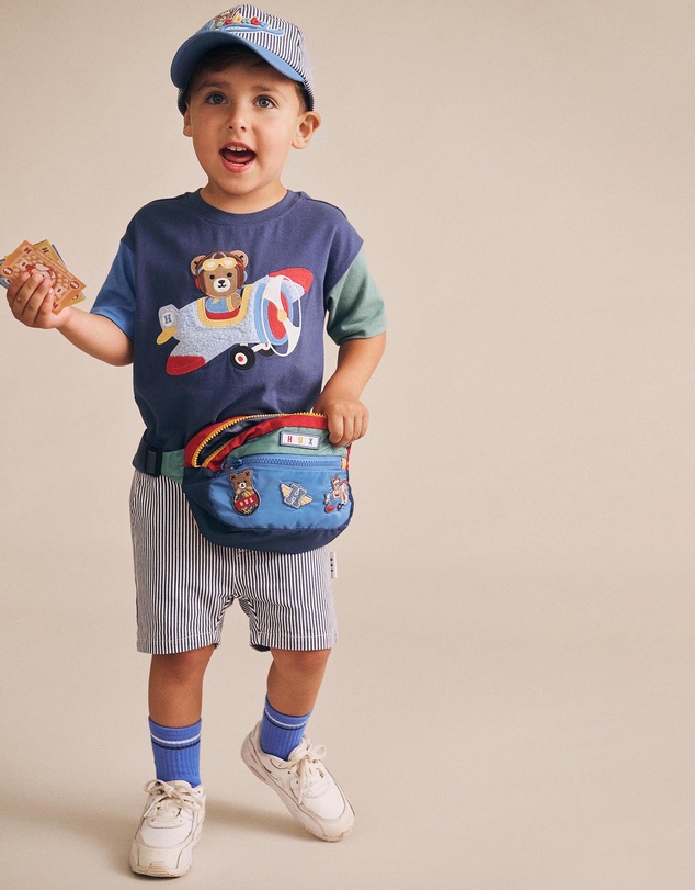 Huxbaby - Classic Stripe Chino Shorts - Babies-Teens