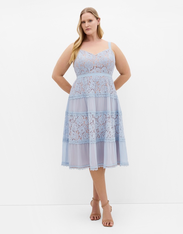 Rosalyn Lace Dress by City Chic Online | THE ICONIC | Australia