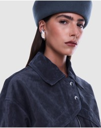ENA PELLY - Emma Utility Suede Jacket