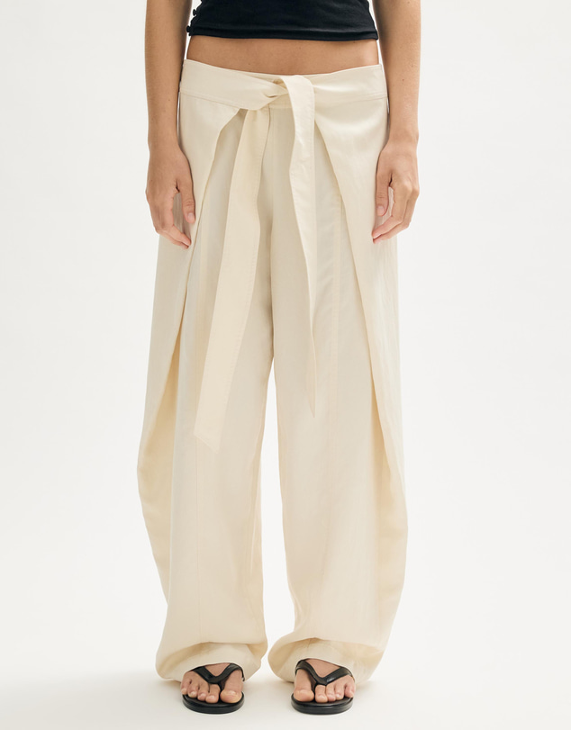 Minima Esenciales - Ives Wrap Draped Pants