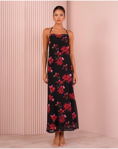 Azzurielle - Myra Print Maxi Dress