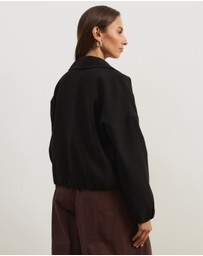 Atmos&Here - Gabriella Tailored Bomber Jacket