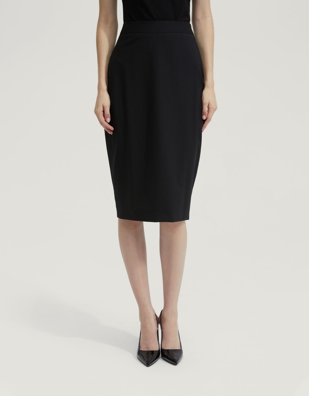 Oxford - Peggy Wool Stretch Suit Skirt
