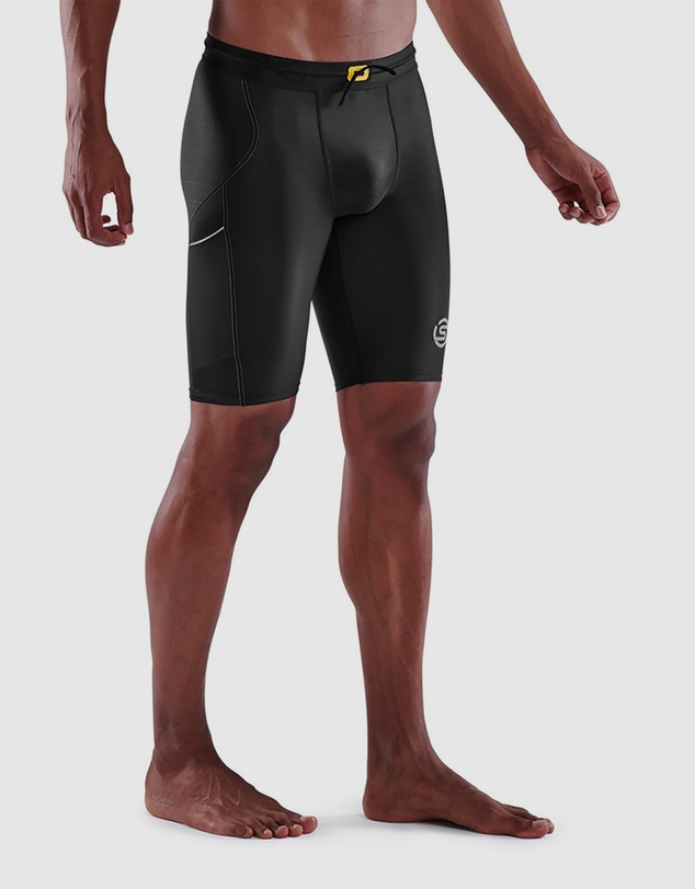 SKINS - SKINS Compression Men's Series-3 Running/Gym Half Tight Black