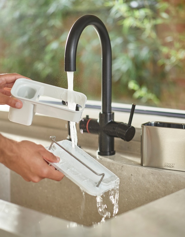 Joseph Joseph - Surface™ Stainless Steel Sink Tidy (Stone)