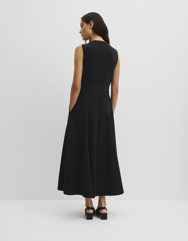 Country Road - Panel Zip Neck Ponte Dress