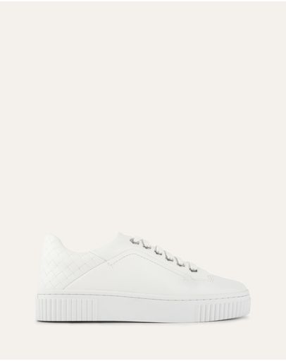 WHITE LEATHER