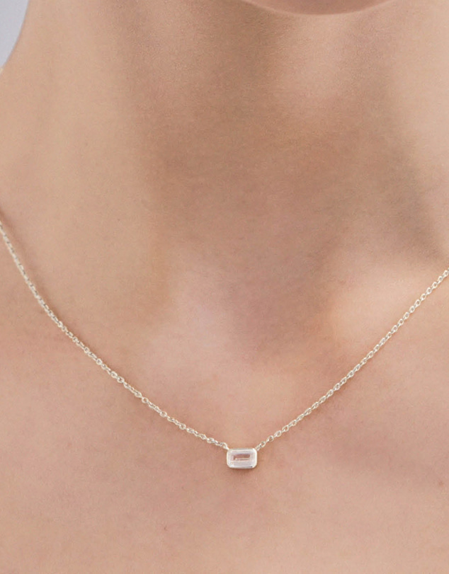 SAINT VALENTINE - Lineaire Necklace - Silver