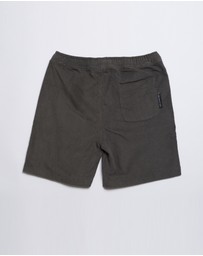 Vacancy Co - Cord Elastic Waist Stretch Short - Youth