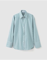 M.N.G - Oversize Striped Shirt