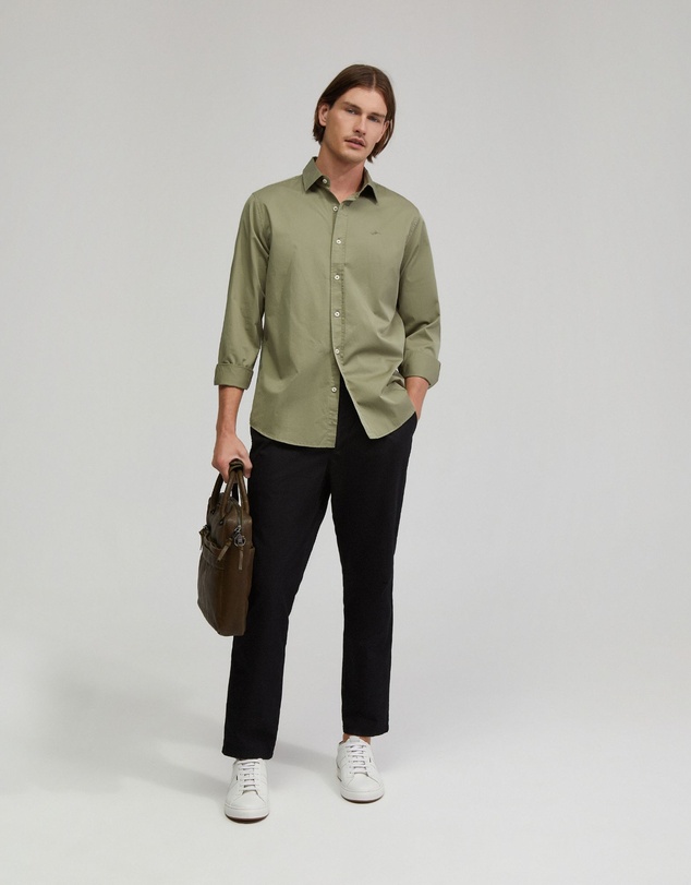 Oxford - Fergus Fine Twill Cotton Shirt