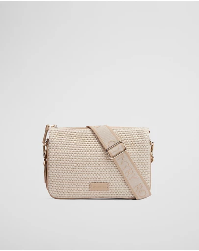 Country Road - Woven Tri Crossbody Bag