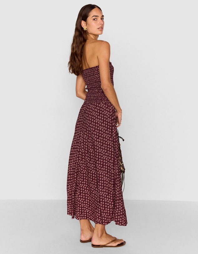 MINKPINK - Sierra Ruched Maxi Dress