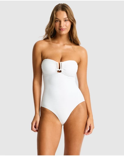 Sea Level Australia - Spinnaker U Bar Bandeau One Piece