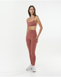 STAX. - Crossback Sports Crop Astryx - Rust