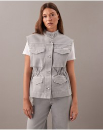 Calvin Klein - Fitted Utility Vest