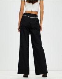 Honey and Beau - Romantic Flower Pants