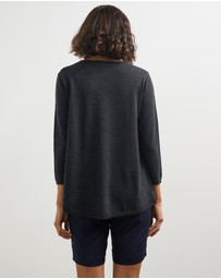 Lindsay Nicholas New York - The Wellesley Crew Neck