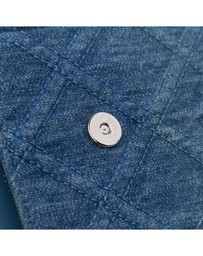 Pre-Loved by Azura Reborn - Pre-Loved Denim 19 Phone Holder with Chain