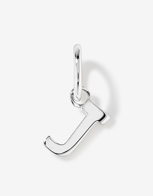 Michael Hill - Letter J Initial Pendant in Sterling Silver